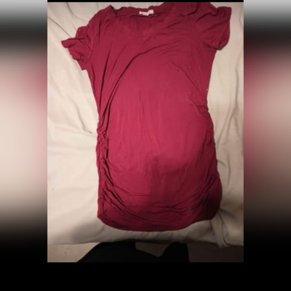 Lot of 3 Maternity Shirts Size small